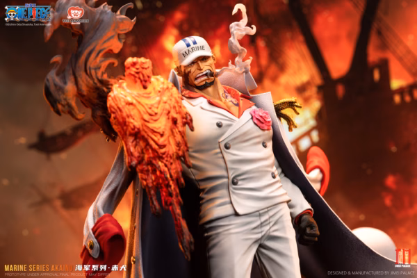 One Piece Jimei Palace Akainu Licensed Resin Statue 4