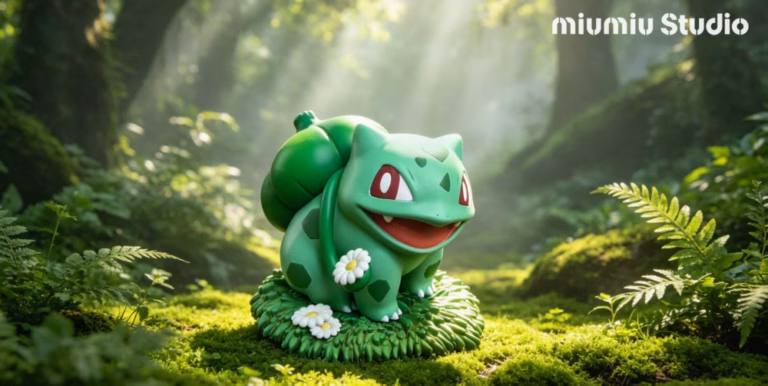 Pokemon MIUMIU Studio Bulbasaur Resin Statue