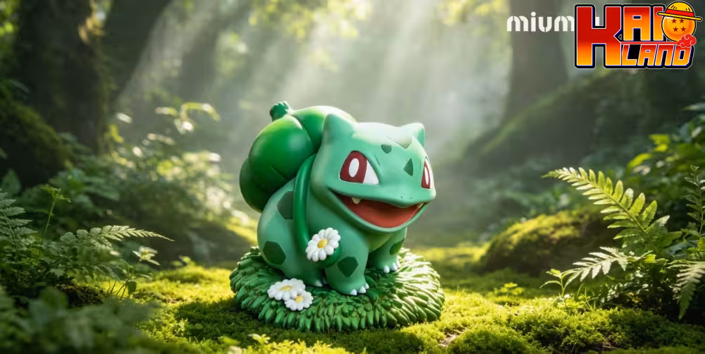Pokemon MIUMIU Studio Bulbasaur Resin Statue