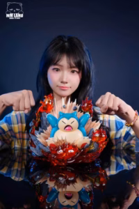 Pokemon MMLAND Studio Snorlax Resin Statue