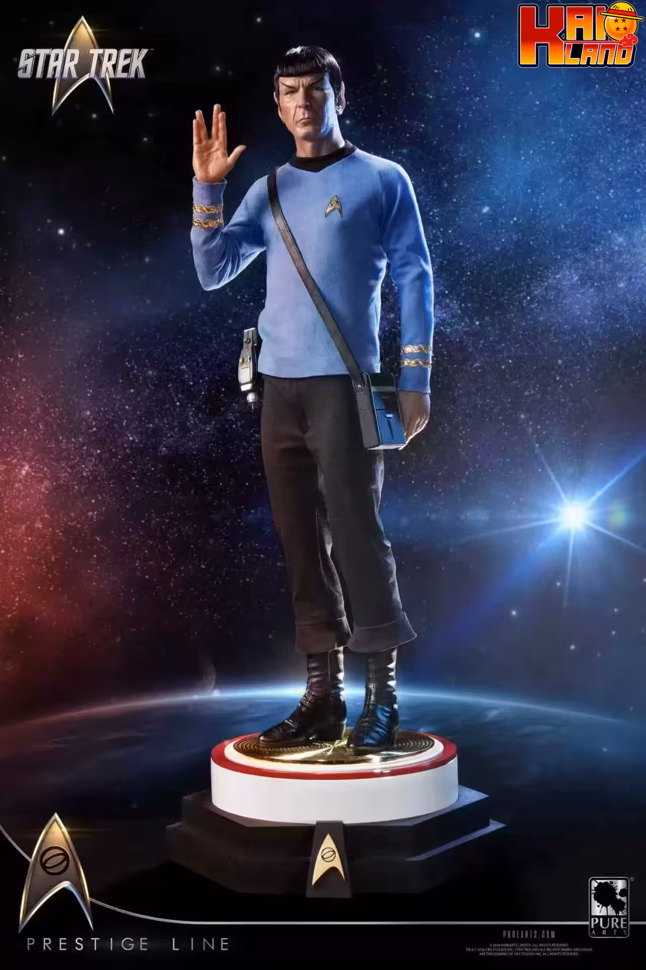 STAR TREK PureArt Spock Resin Statue