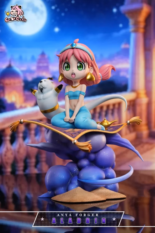 Spy x Family Gulugulu Studio Anya Forger COS Aladdin Resin Statue 1