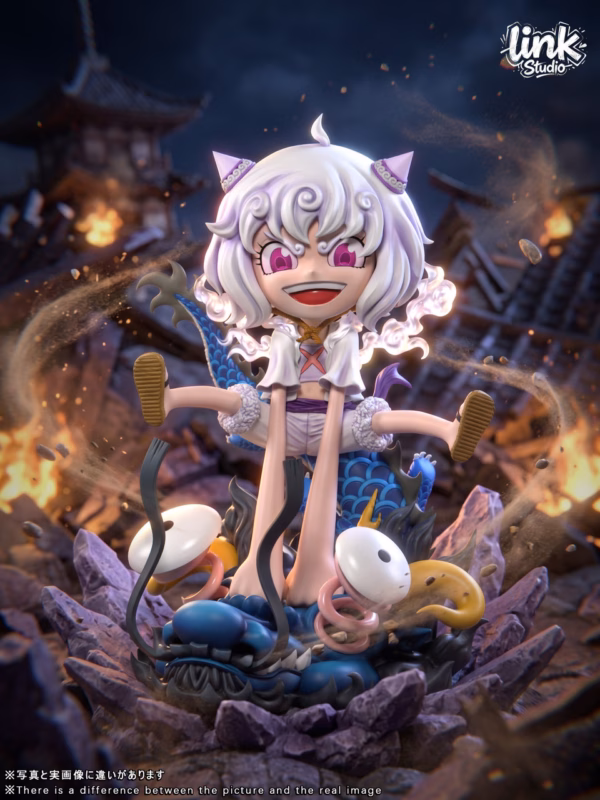 Spy x Family Link Studio Anya Cos Nika Luffy Resin Statue 1