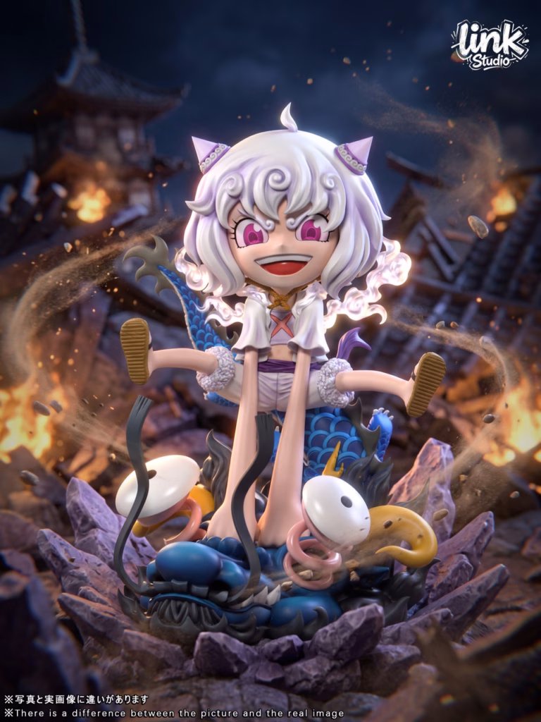 Spy x Family Link Studio Anya Cos Nika Luffy Resin Statue