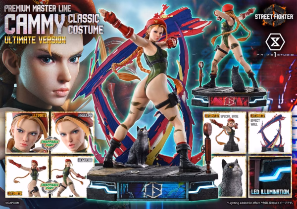 Street Fighter 6 Prime 1 Studio Cammy Licensed Resin Statue 0