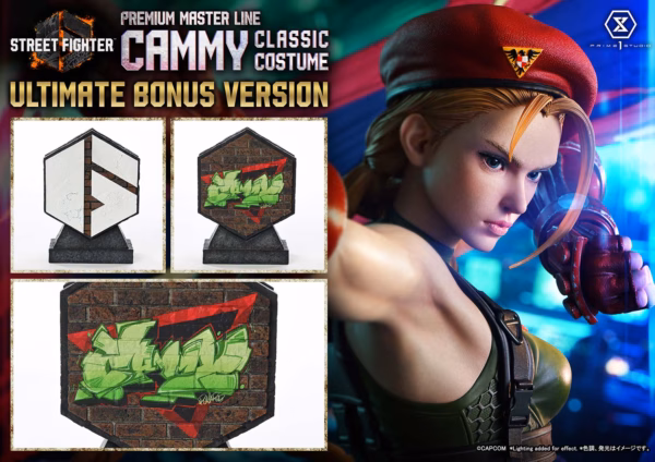 Street Fighter 6 Prime 1 Studio Cammy Licensed Resin Statue 8