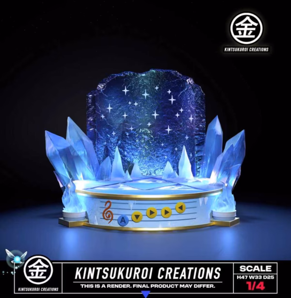 The Legend of Zelda Kintsukuroi Creations Link x Sheik Resin Statue 7