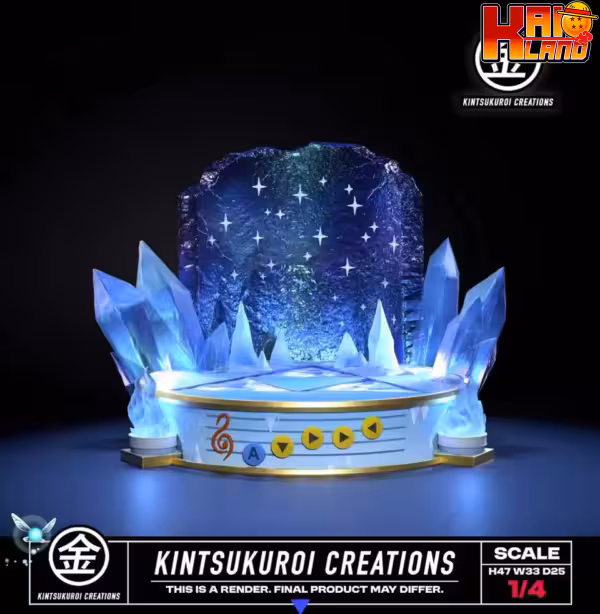 The Legend of Zelda Kintsukuroi Creations Link x Sheik V2 Resin Statue 7