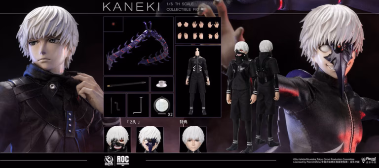 Tokyo Ghoul Rocket Toys Studio Kaneki Ken Combat suit action figure Licensed
