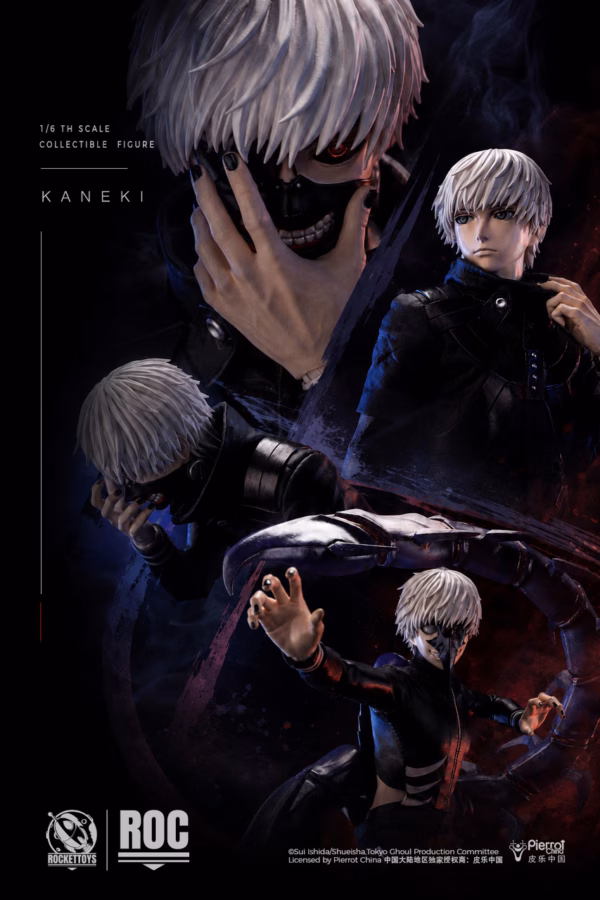 Tokyo Ghoul Rocket Toys Studio Kaneki Ken Combat suit action figure Licensed 5