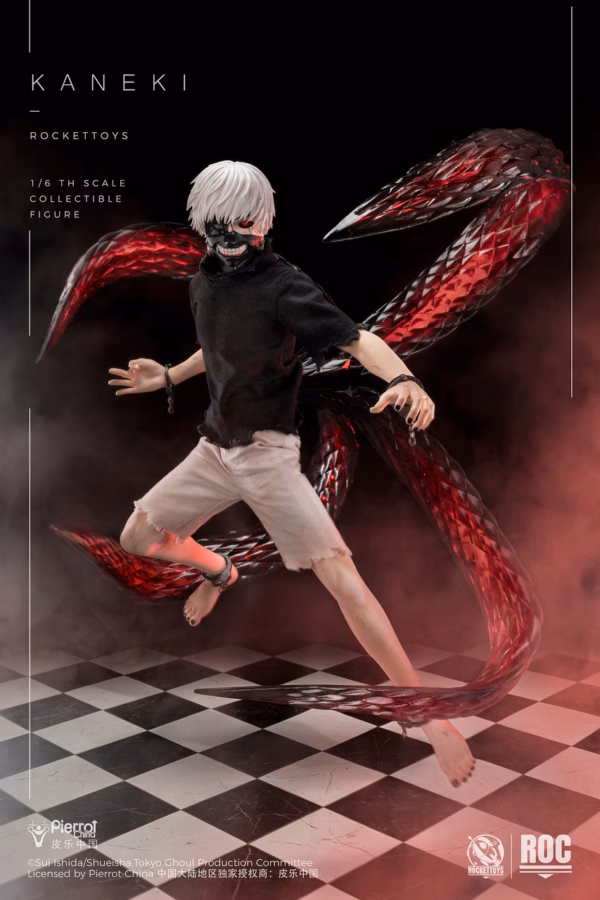 Tokyo Ghoul Rocket Toys Studio Kaneki Ken action figure Licensed 1