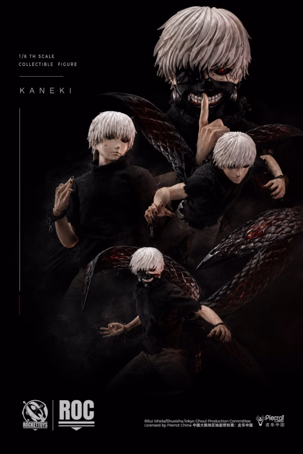 Tokyo Ghoul Rocket Toys Studio Kaneki Ken action figure Licensed 4