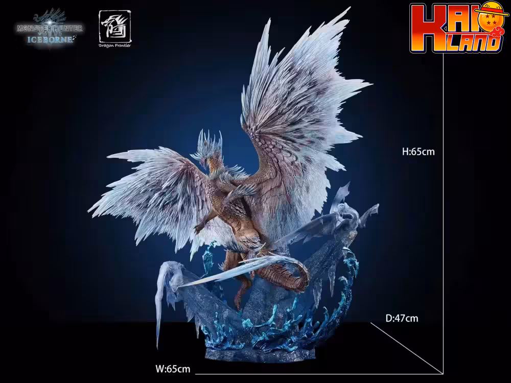 Monster Hunter World Dragon Frontier Studio Velkhana Resin Statue