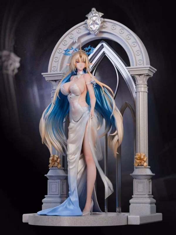 Wuthering Waves Hyperion Studio Cartethyia Wedding Dress Resin Statue 2