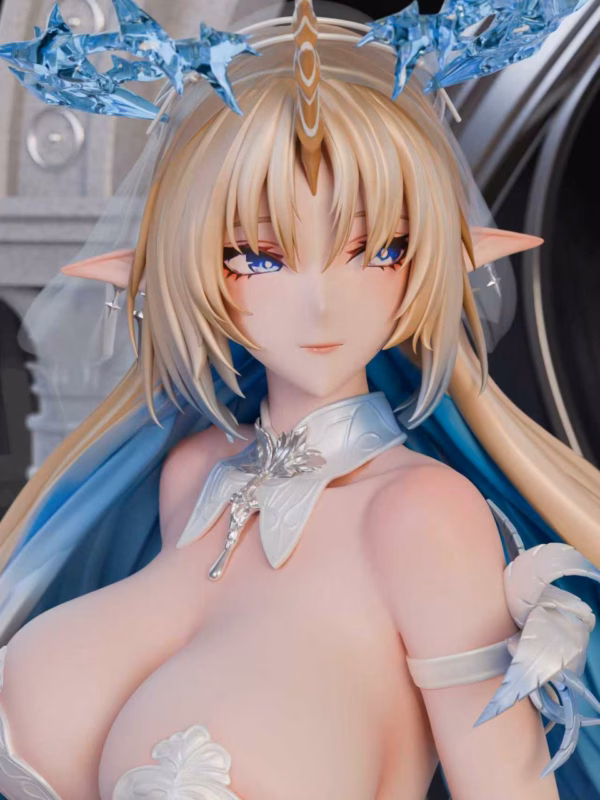 Wuthering Waves Hyperion Studio Cartethyia Wedding Dress Resin Statue 3