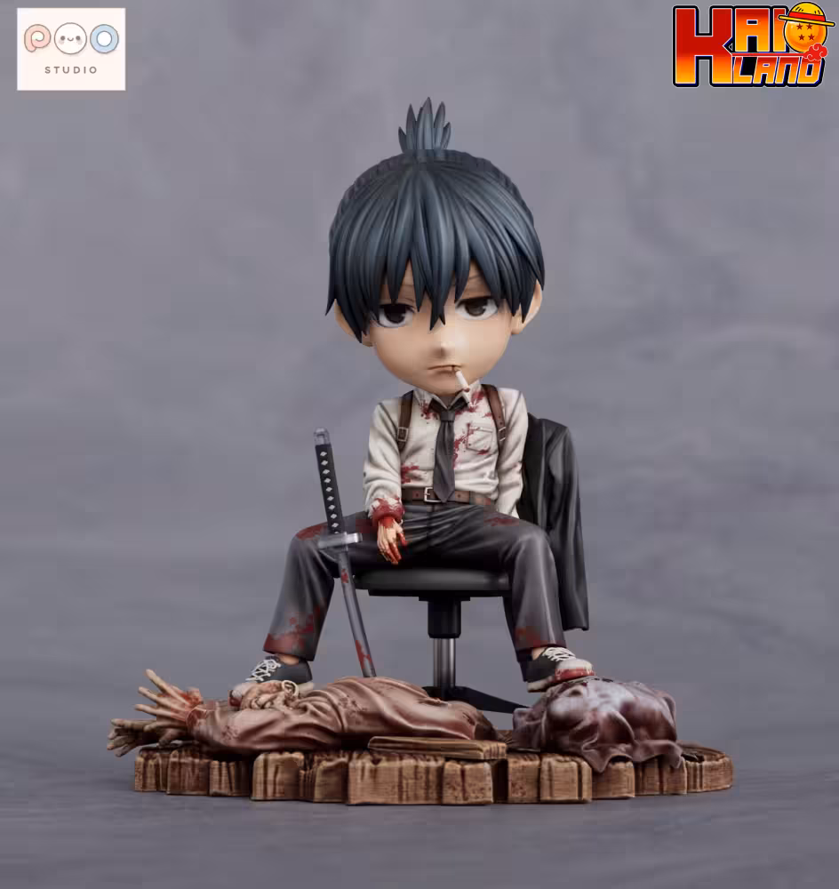 Chainsaw Man popo Studio  Hayakawa Aki Resin Statue