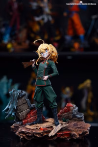 Youjo Senki Masterpiece Kinetic Studio Tanya von Degurechaff Resin Statue