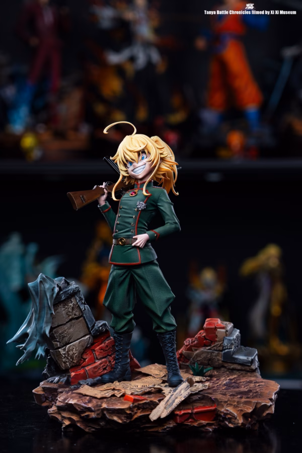 Youjo Senki Masterpiece Kinetic Studio Tanya von Degurechaff Resin Statue 0