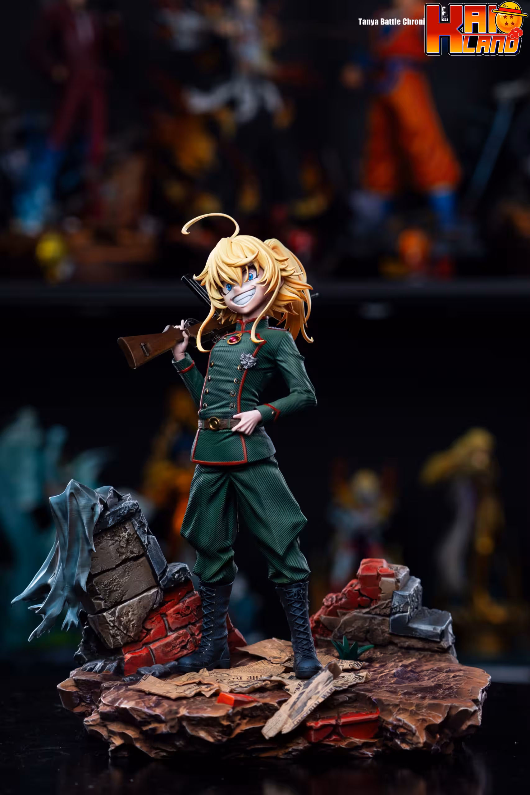 Youjo Senki Masterpiece Kinetic Studio Tanya von Degurechaff Resin Statue