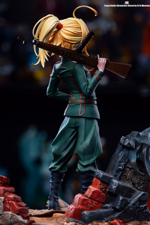 Youjo Senki Masterpiece Kinetic Studio Tanya von Degurechaff Resin Statue 4