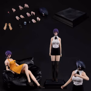 chainsaw man BoxQi Studio Reze Platinum Silicone Articulated Action Figure