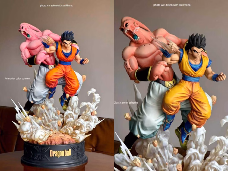 Dragon Ball Yamcha Studio Gohan VS Buu Resin Statue