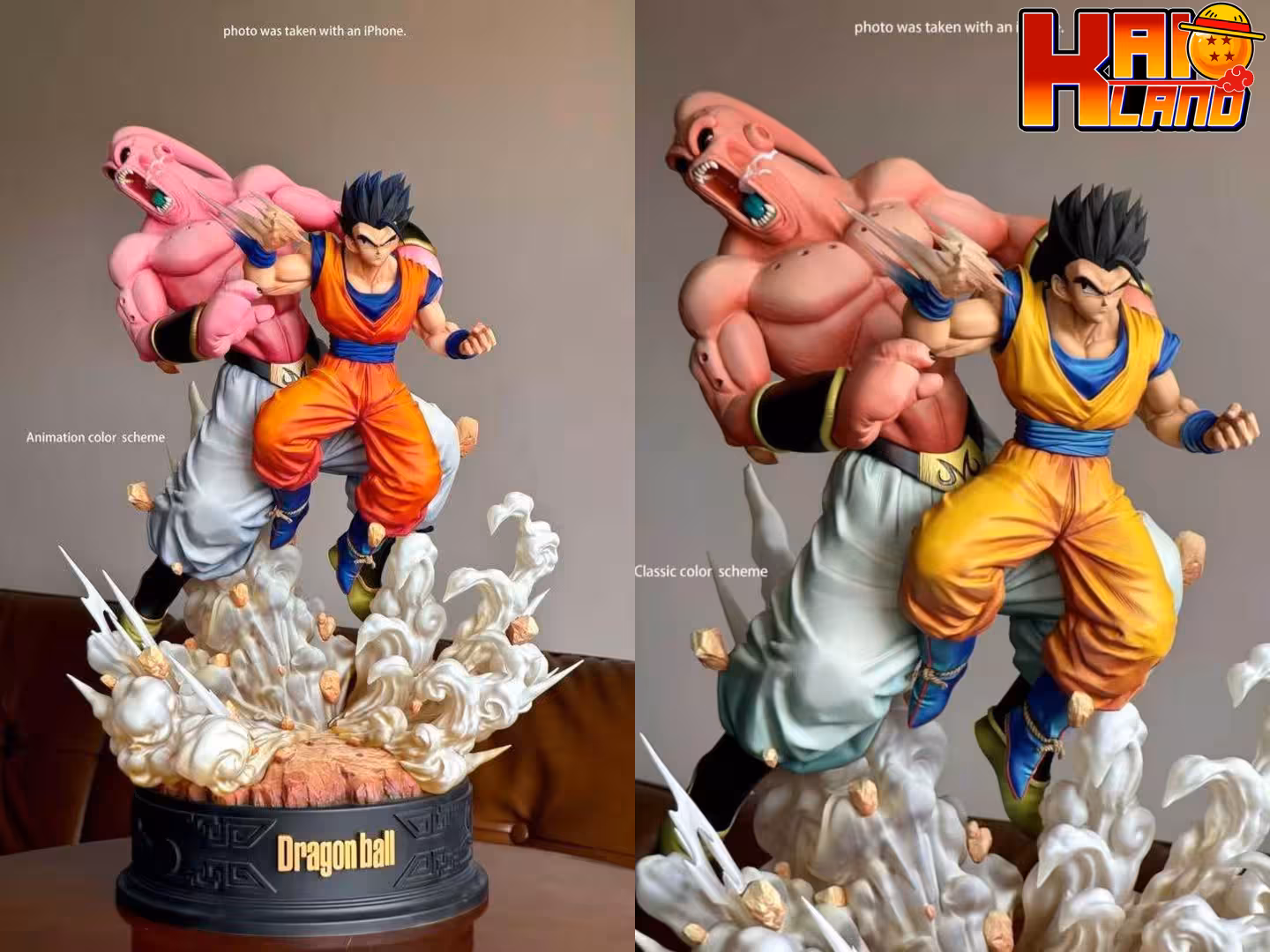 Dragon Ball Yamcha Studio Gohan VS Buu Resin Statue