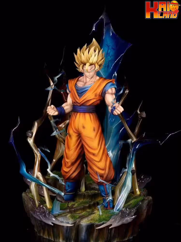 Dragon Ball WDF Studio  Son Goku Resin Statue