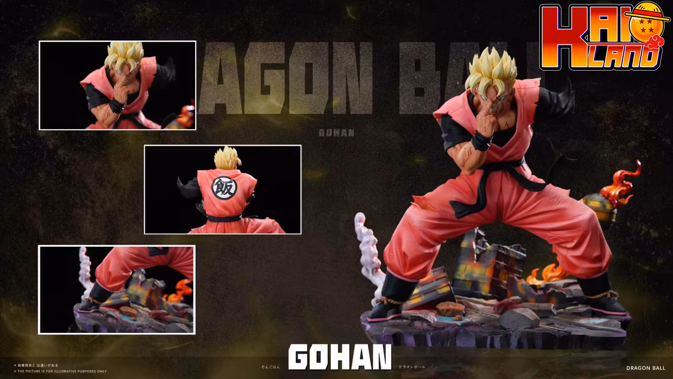 Dragon Ball Seven Studio Future Gohan Resin Statue