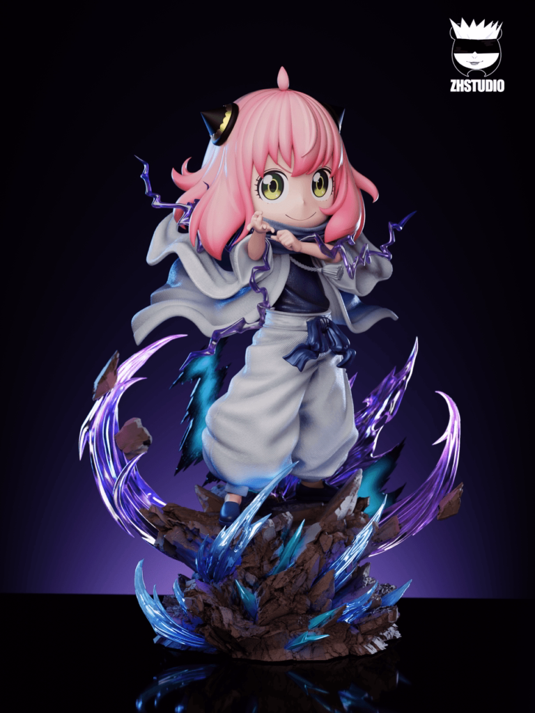 Spy × Family ZH Studio Anya cos Gojo Resin Statue