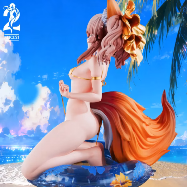 Alice21 Studio X Rubbish Summer Fox Licensed Resin Statue 4