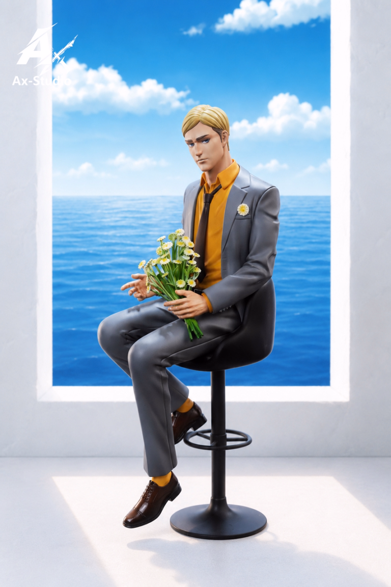 Attack On Titan AA × AX Studio Erwin Smith Resin Statue