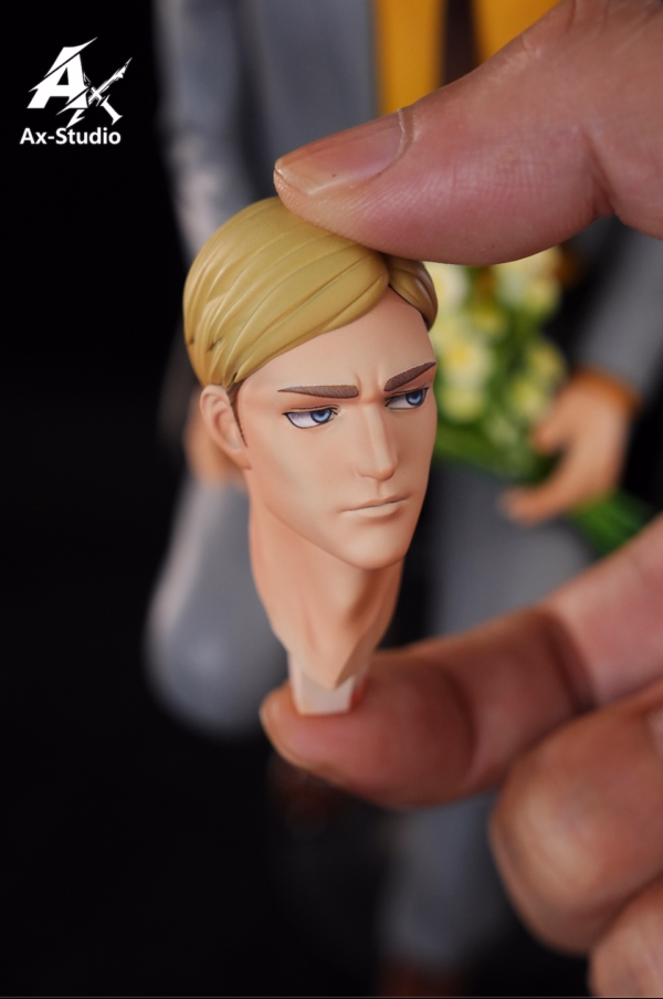 Attack On Titan AA × AX Studio Erwin Smith Resin Statue 3