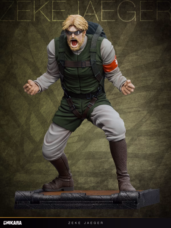 Attack On Titan CHIKARA Studio Zeke Jaeger Resin Statue 2