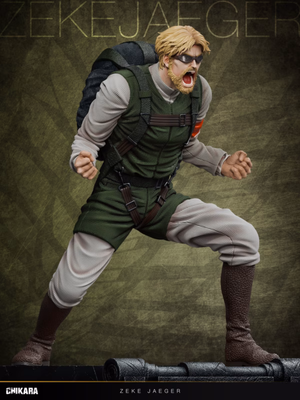 Attack On Titan CHIKARA Studio Zeke Jaeger Resin Statue 3