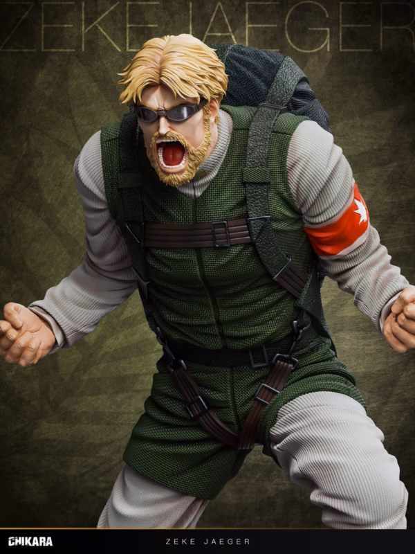 Attack On Titan CHIKARA Studio Zeke Jaeger Resin Statue 4