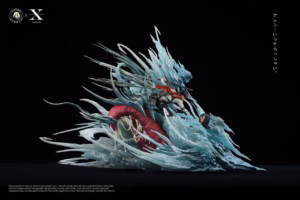 Attack On Titan Execution Studio × Cedar Studio Mikasa Vs Eren Resin Statue