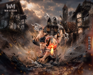 Attack On Titan WM Studio Cart Titan Resin Statue