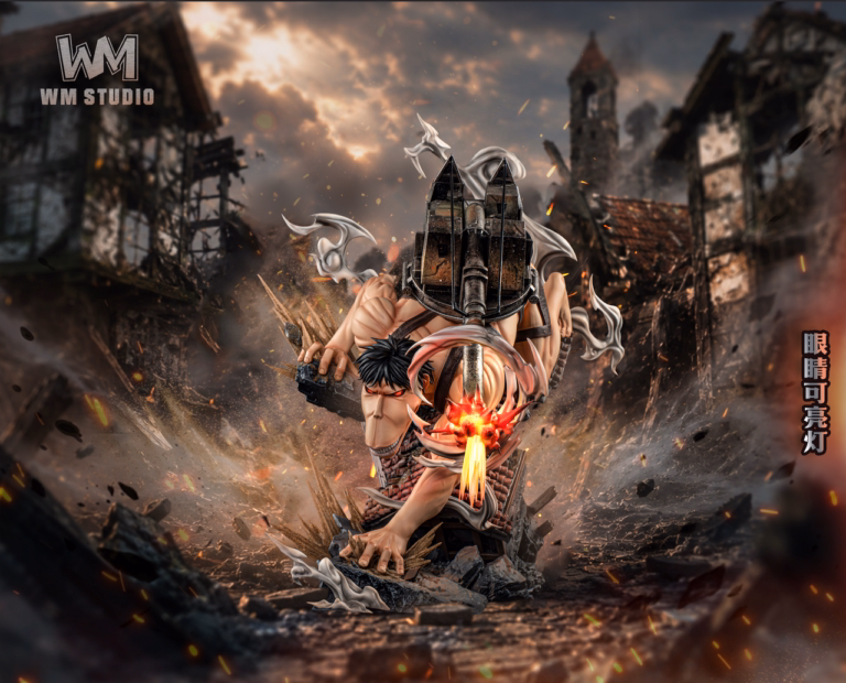 Attack On Titan WM Studio Cart Titan Resin Statue