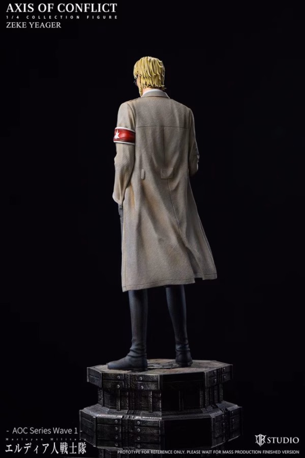 Attack on Titan JR Studio Zeke Jaeger Resin Statue 2