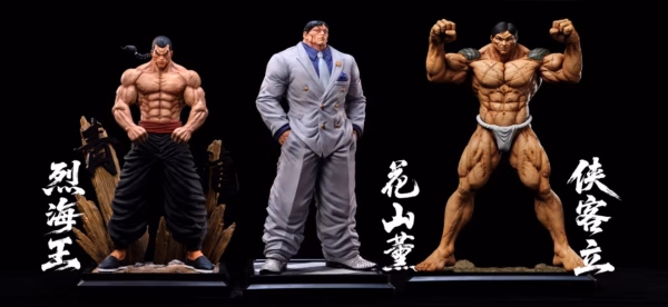 Baki the Grappler Windseeker Kaoru Hanayama Resin Statue 4