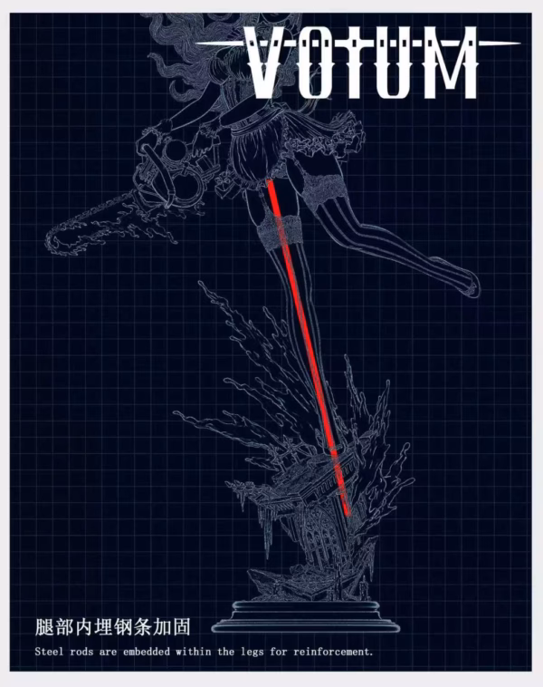 Blood Covenant Votum Studio The Maid Resin Statue 6