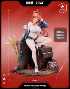 Goddess of Victory Nikke Hobby Sakura Red Hood Retro Days