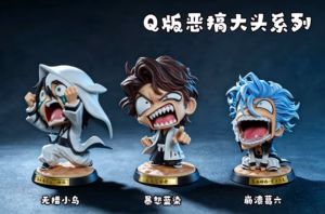 Bleach HXHENG Studio Ulquiorra x Aizen x Grimmjow Resin Statue
