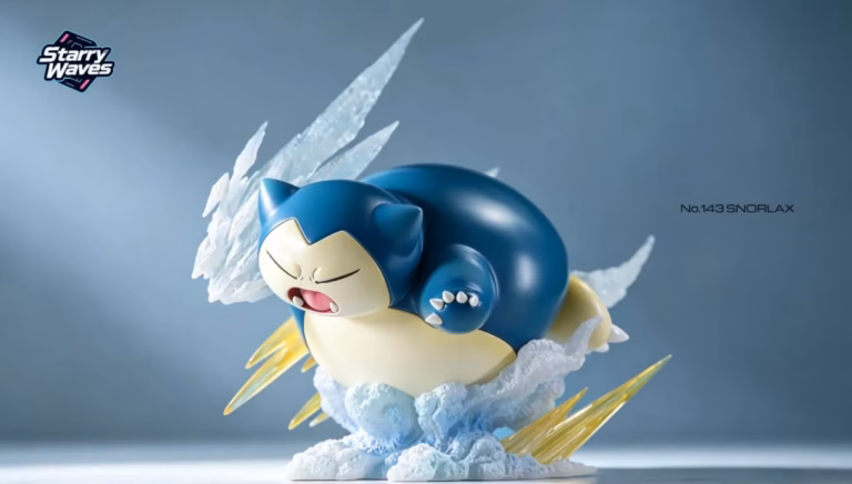 Pokemon Starry Waves Studio Snorlax Resin Statue