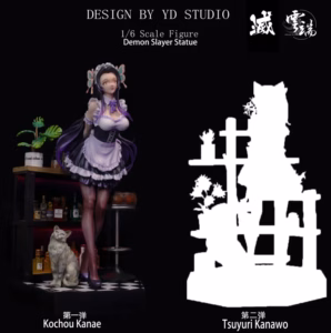 Kimetsu no Yaiba YD Studio Kanae Kocho Resin Statue