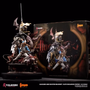 Castlevania Symphony of the Night Figurama Alucard x richter Licensed Resin Statue