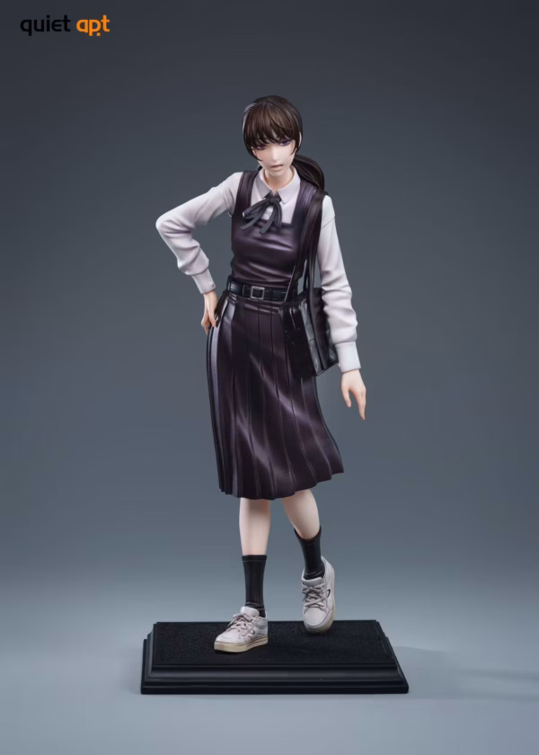 Chainsaw Man QuietArt Studio Mitaka Asa x Yoru Resin Statue 3
