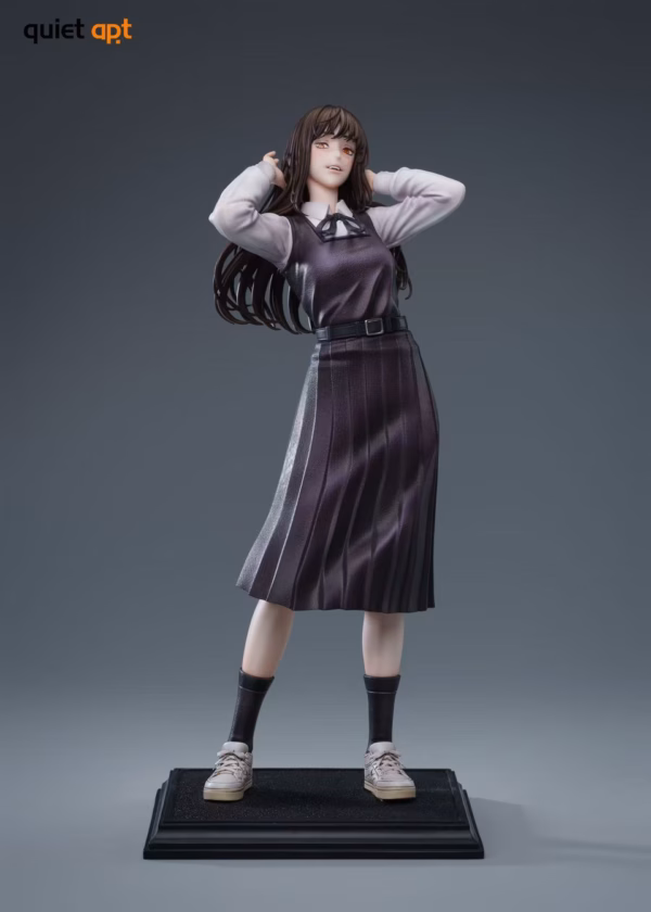 Chainsaw Man QuietArt Studio Mitaka Asa x Yoru Resin Statue 5