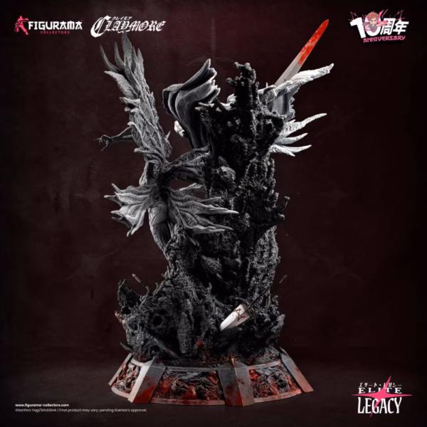 Claymore Figurama Teresa VS Priscilla 10th Anniversary Edition Licensed Resin Statue 3